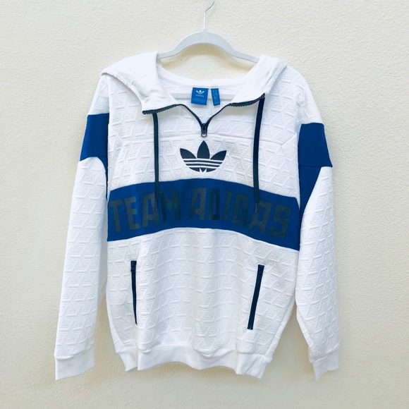 adidas Tops - [NWT] Adidas team half zip hoodie (HOST PICK)